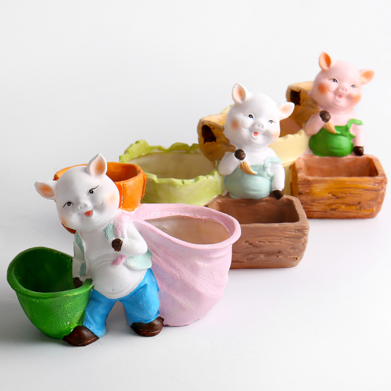 大篮子牛花盆 中等【图片 价格 品牌 报价】-京东