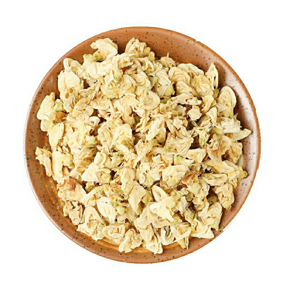 6015啡晨 中药材白扁豆花 扁豆花茶 白扁豆花 干扁豆花 南豆花50