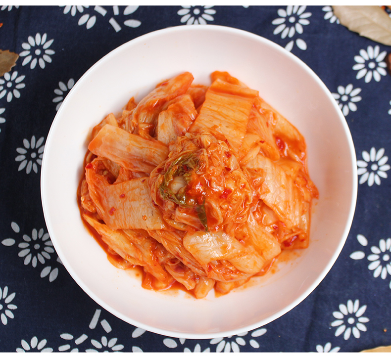 1斤装辣白菜韩式泡菜韩国特产腌制下饭咸菜酱菜5袋装