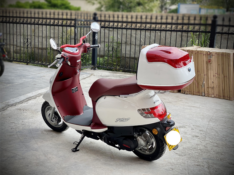 适用于塔帕尾箱wh100t2c5塔帕100改装后备箱复古行李箱塔帕尾箱红白红