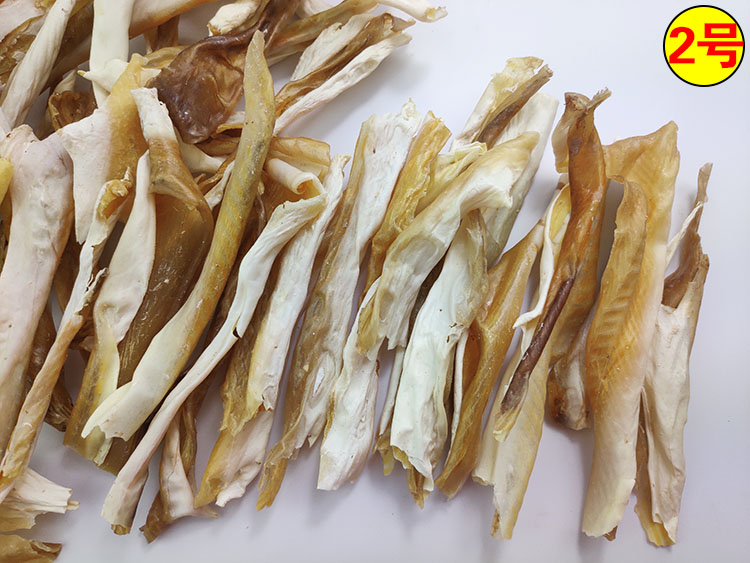 深海虎鲨皮 足干 鲨鱼皮干去沙 虎鲨皮干海味干货沙鱼皮 干鲨鱼干煲汤