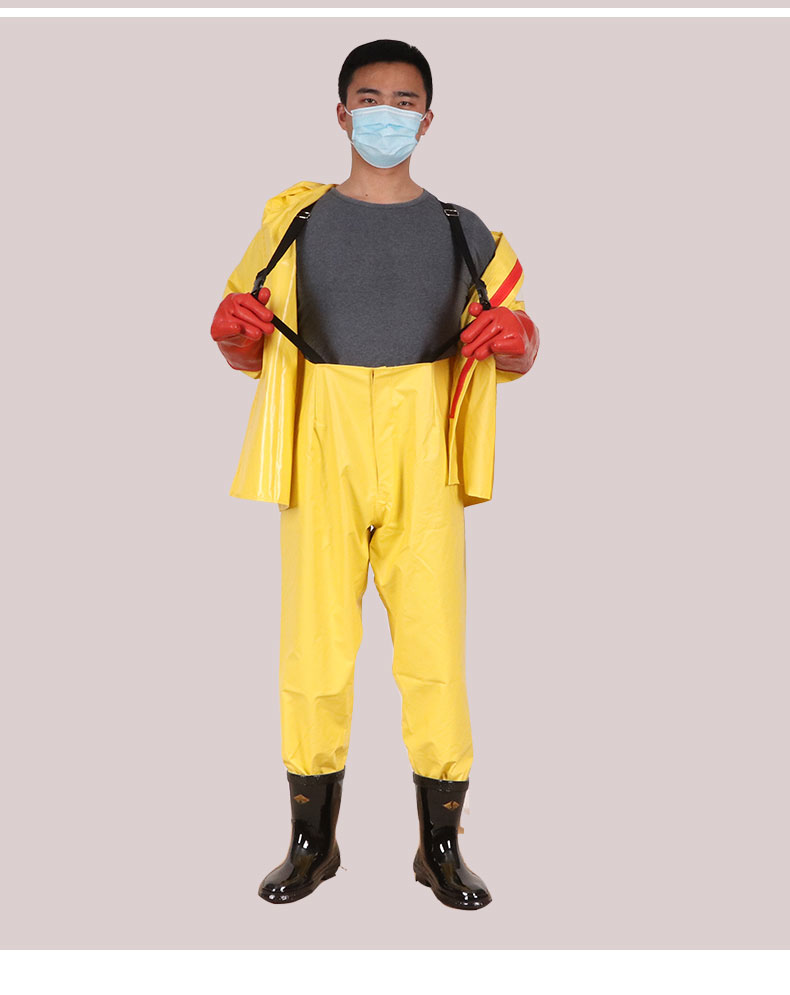 绝缘服装具电工防护服操作服耐高压防护服绝缘服1000v连体款单服装xl