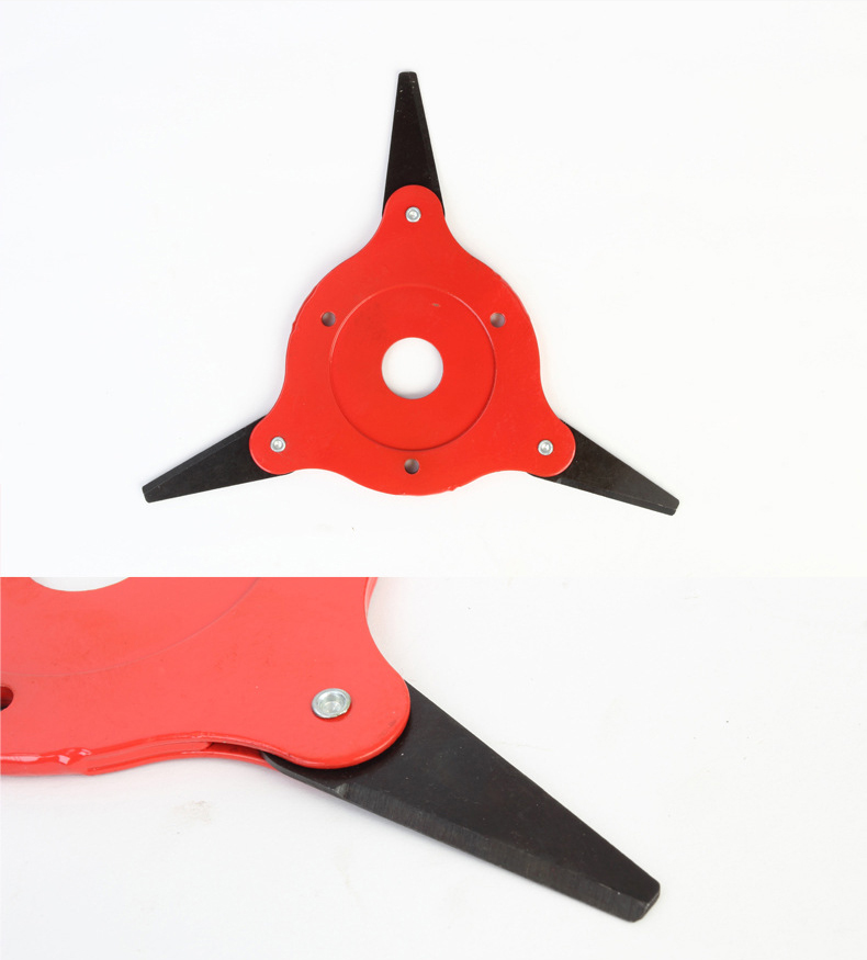 新款除草农作物割草机6叶刀打草头六叶刀片割灌机打草头5叶4叶3叶刀剪