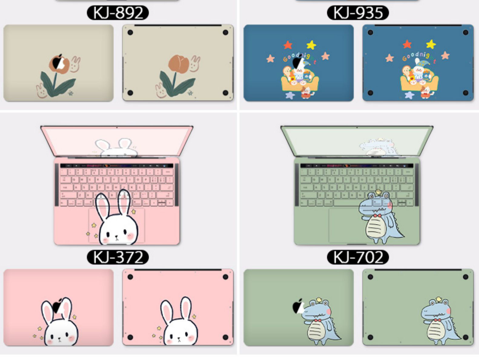 苹果m1macbookpro1416贴纸笔记本保护贴膜133外壳机身保护膜chilive