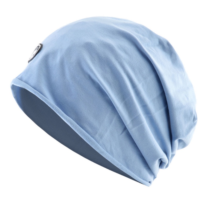 屿汐新品光头帽子男单层套头帽男夏季薄款头巾帽透气吸汗健身帽子休闲