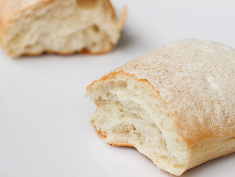 圣诞节帕尼尼面包胚恰巴塔面包健身代餐早餐面包100g帕尼尼包胚100gx6