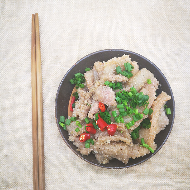 贵州酸渣肉坛子菜排骨渣五花肉杂肉粉蒸肉粉子肉鲊肉炸肉500g年货肥瘦