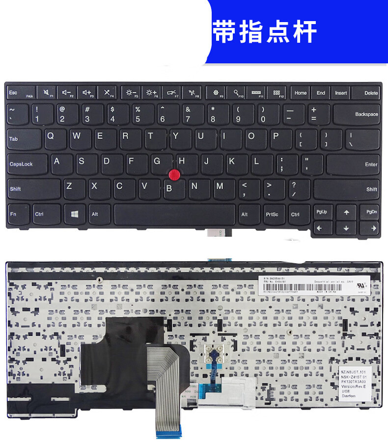 适用适用联想e450e455e450c键盘e460e465e470e470clievee450e450ce455