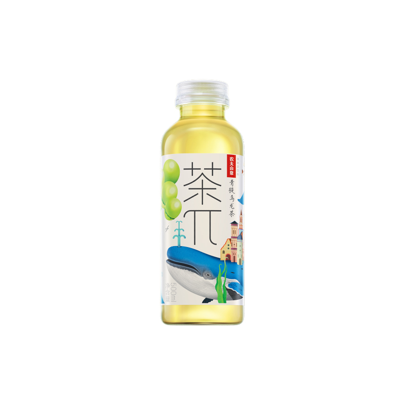 農夫山泉茶兀飲料茶派250ml*12瓶蜜桃烏龍茶西柚荔枝檸檬果味紅茶 茶