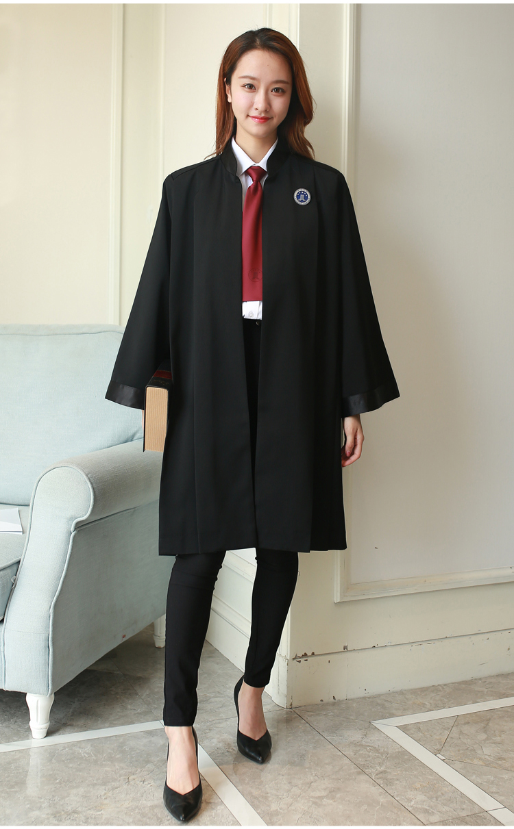 律师袍男女律协男女服新款服装律师服出庭服统一标准职业套装定制律师