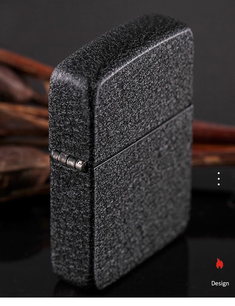 zippo打火机美国男zppo原装芝宝黑裂漆兄弟刻字定制zoop 150兄弟情义