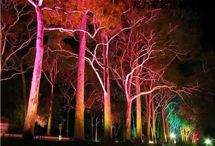 雷士照明led七彩投光灯户外彩色照树灯射树灯绿光黄光蓝光红光射灯