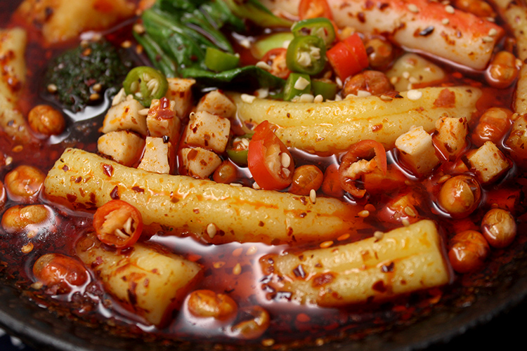 网红粉耗子特粗超长麻辣味东北火锅土豆粉粉耗子350g袋装三袋装