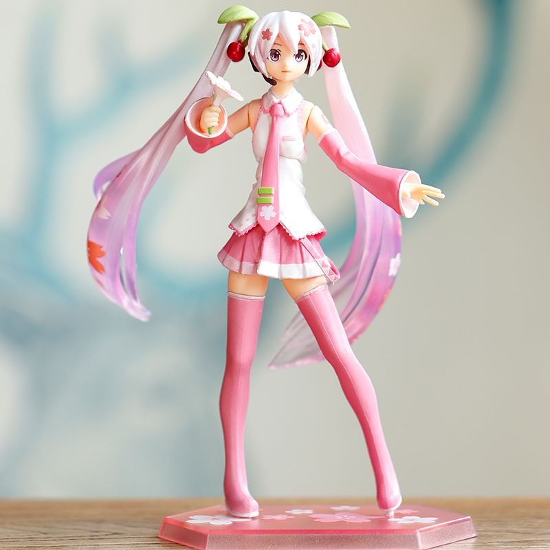 初音手办未来动漫二次元美少女娃娃玩偶景品模型少女樱周边玩具二代