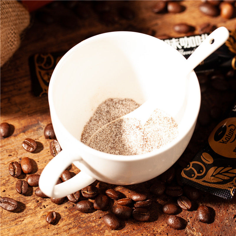 云南德宏后谷咖啡炭烧风味燃烧青春50条共900g家庭装云南小粒咖啡100