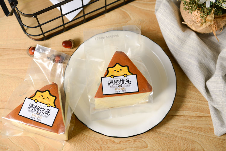 满格优品三角蛋糕网红早餐食品休闲小吃一箱零食 单品90gx24包【图片