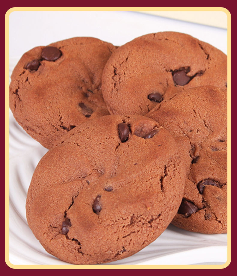 韩国风味打糕曲奇夹心糯米糕麻薯零食巧克力曲奇饼干 【试吃】i个(量