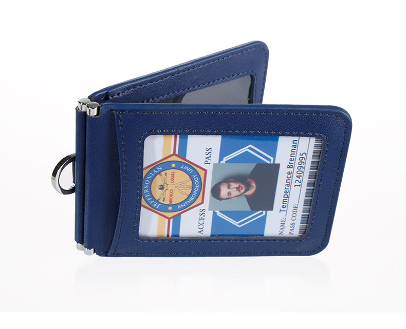 贝小宇 抖音同款真皮工作证件套工卡工牌出入门禁卡带挂绳胸牌胸卡挂