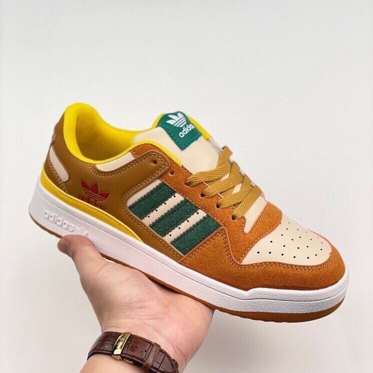 【官方旗舰店】aj男女款三叶草forumlow魔术贴板鞋邓超eo休闲运动鞋