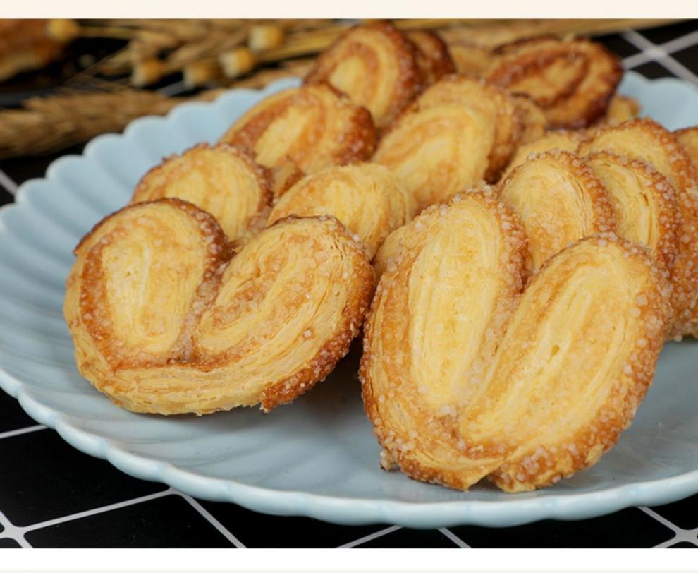 上海特产蝴蝶酥红房子手工糕点零食办公室小吃食品一店蝴蝶酥500g