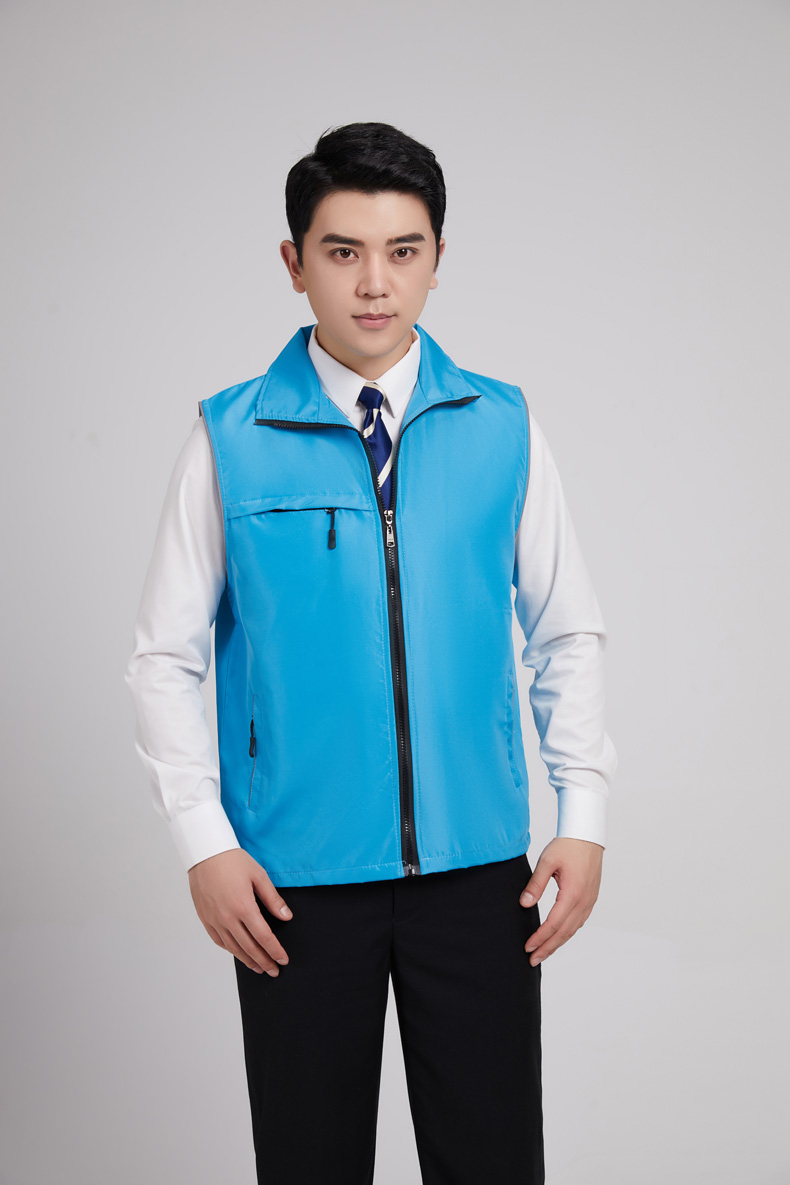 菜鸟驿站配送员工作服男女马甲定制logo印字家电销售卖场服务员广告马