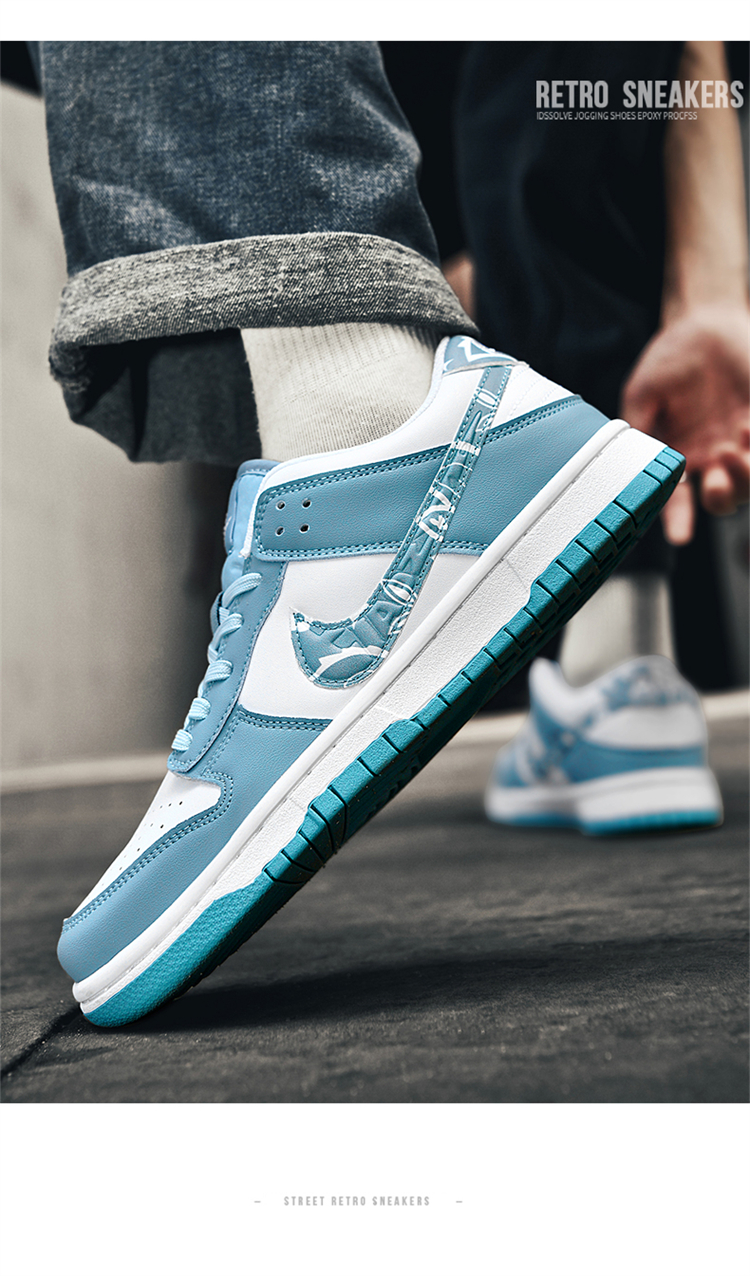 官网dunk白蓝熊猫sb板鞋联名莆田低帮 aj白绿色 43【图片 价格 品牌