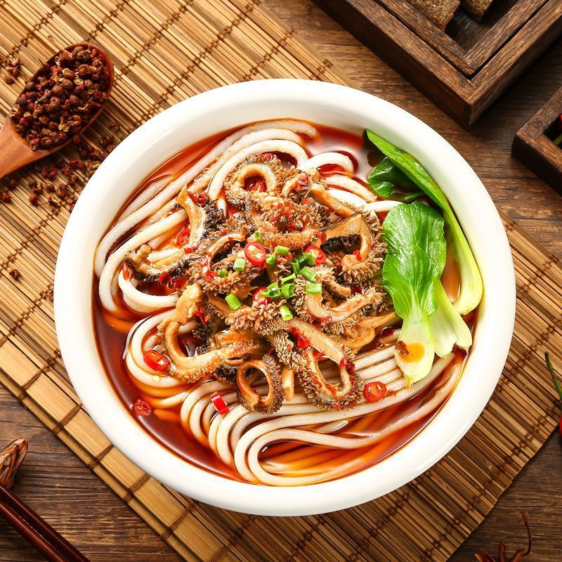 周复盛邵阳米粉周复盛湖南特产邵阳米粉泡水方便食品香辣牛肚米粉3煮