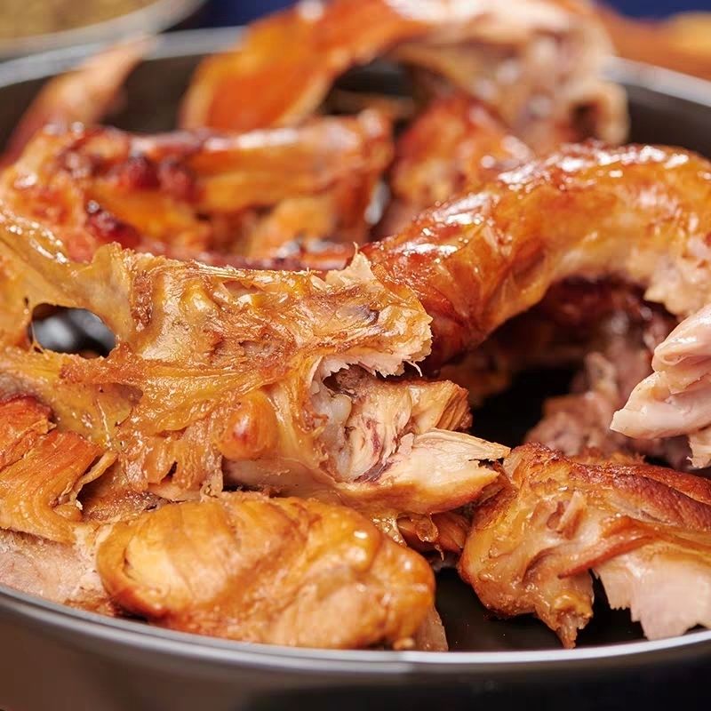 晨臻诸城相州烧鸡相州鸡背熏鸡背烤鸡背 诸城相州鸡背烤鸡架3只装