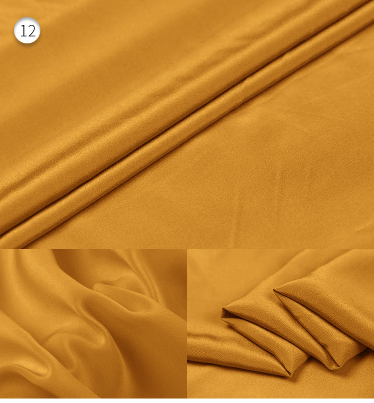 董智 双绉布料 桑蚕丝绸布料服装衬衫连衣裙纯色03双绉