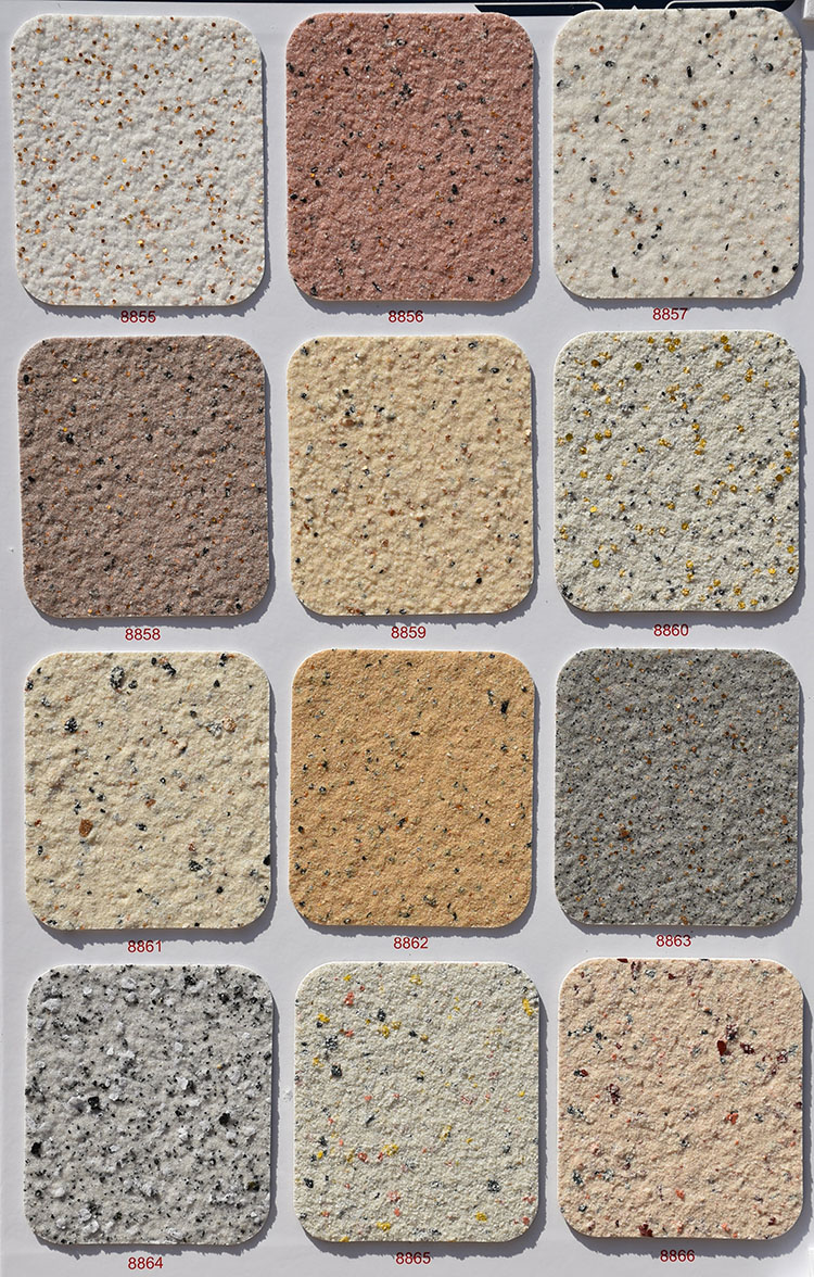 外墙漆 天然真石漆外墙漆仿大理石头质感漆沙岩片喷砂漆防水艺术涂料