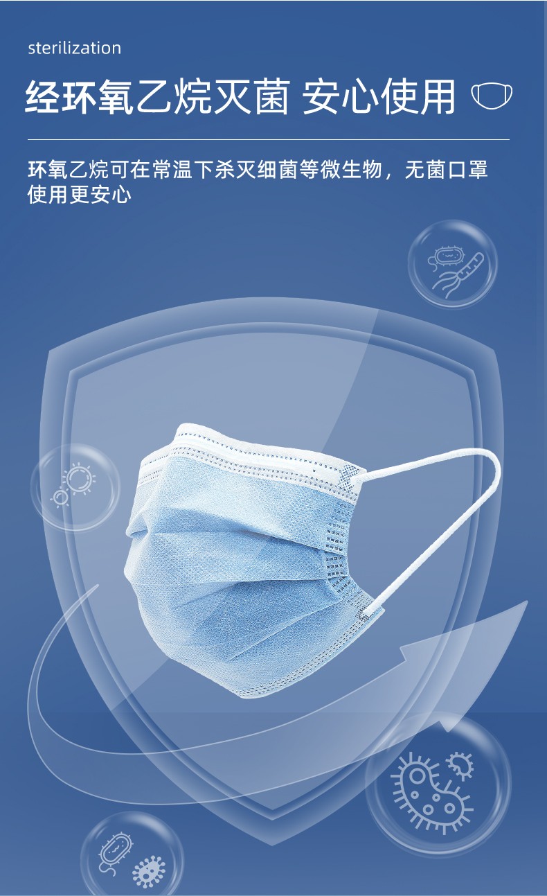 防疫安可新一次性口罩口罩大人口罩透气防尘三层防护防尘透气防护口罩