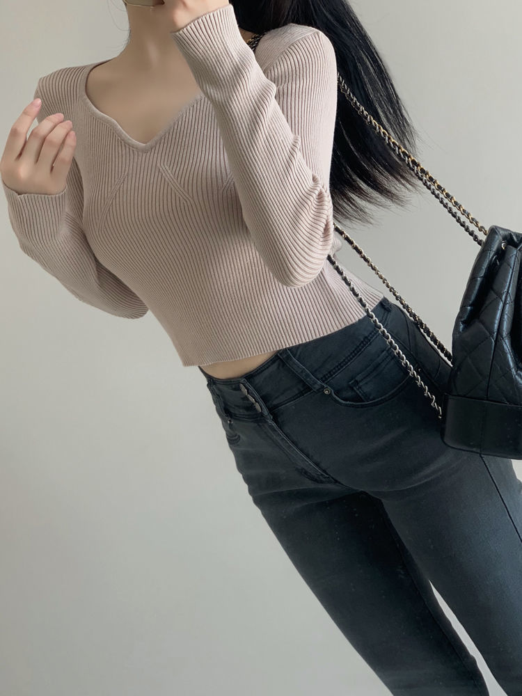 抖音网红同款高腰弹力牛仔裤女蜜桃臀紧身翘臀显瘦包臀小脚铅笔靴裤