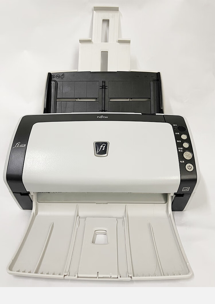 新品富士通fi6130快速连续自动进纸双面彩色高清办公二手小型扫描仪机