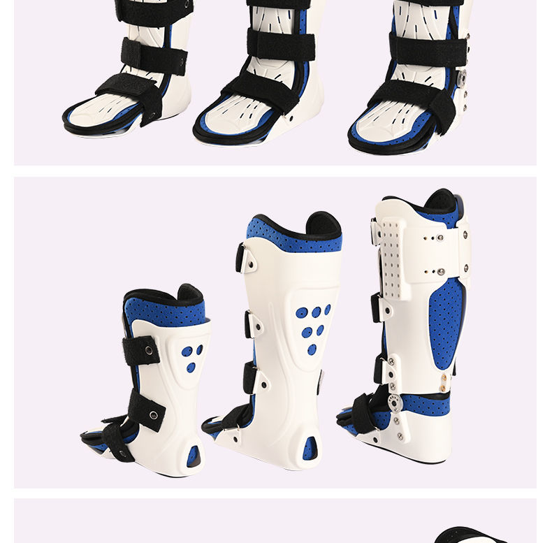 脚踝骨折固定器踝关节固定支具腿部支架小腿脚踝骨折扭伤护具足托l短