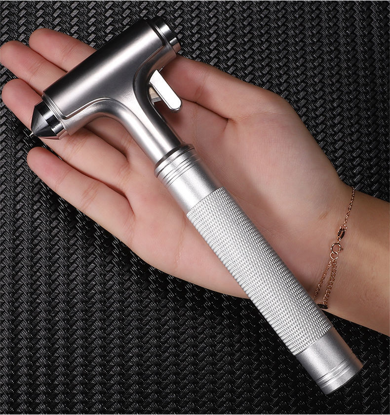 安全锤车用多功能救生锤应急自救逃生锤车载防身锤汽车一秒破窗器金属