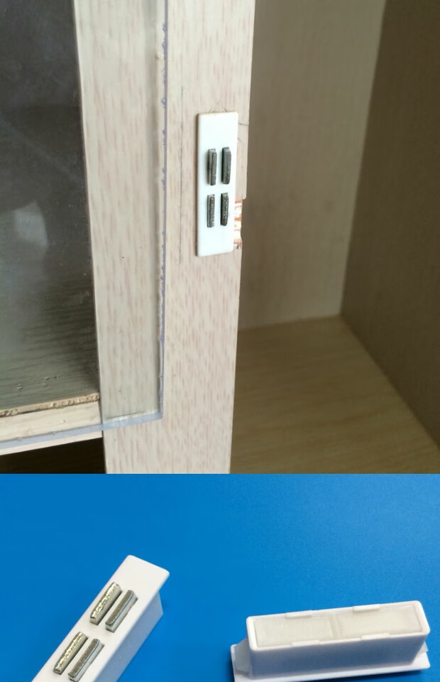 家具五金配件cy221柜门碰木门磁吸内藏式内置小磁吸100个起拍磁珠