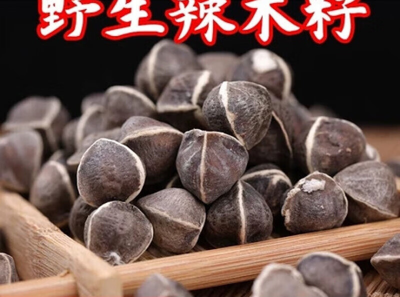 伟博 辣木籽印度特级那木子野生辡木籽的功效辩木仔食用500g赖木子