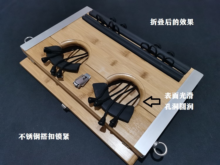 脚心tk挠痒痒枷锁挑逗道具情趣惩罚调教束缚工具夫妻用品香槟色速绑