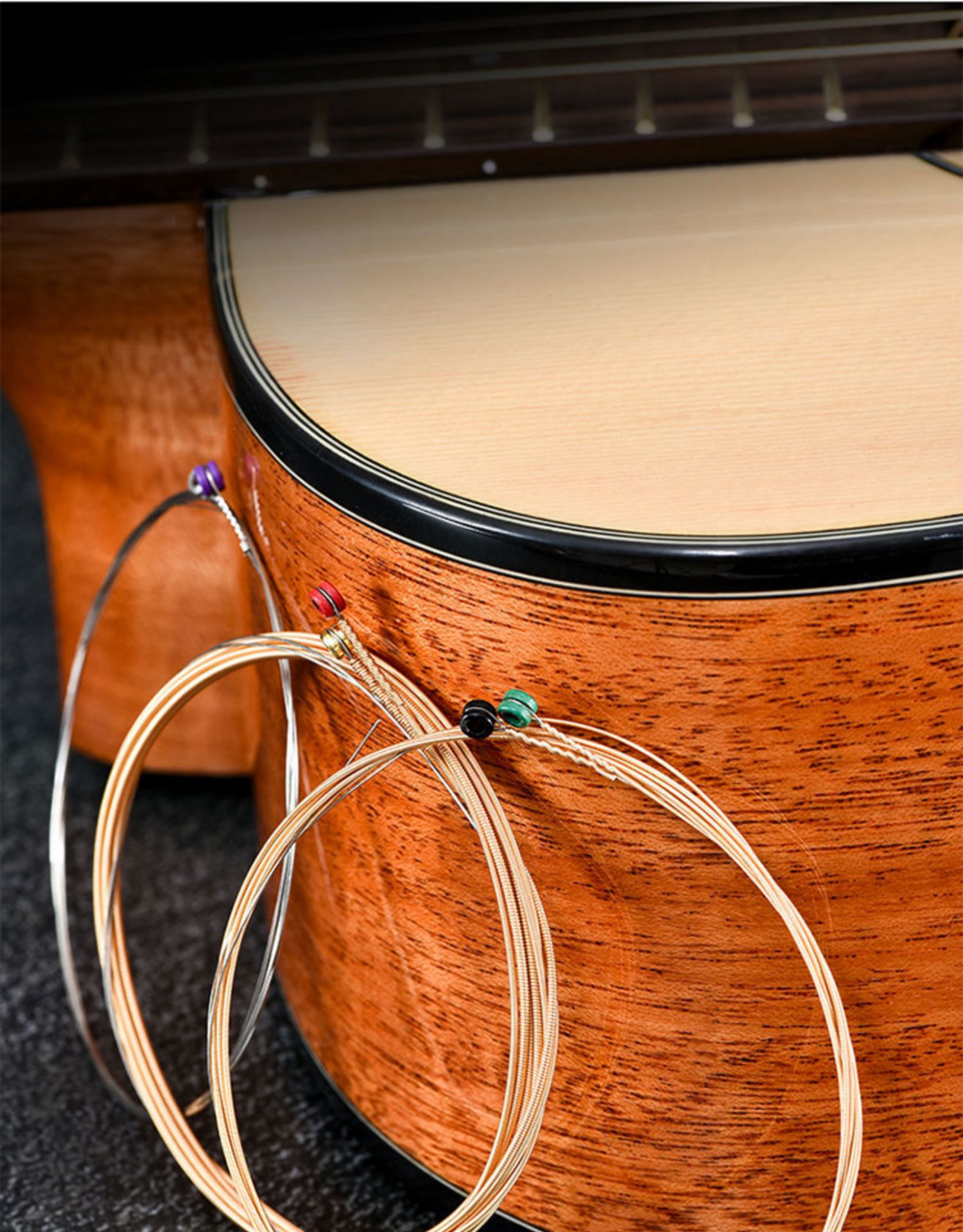 民谣吉他弦达达里奥琴弦ej16ez890黄磷铜弦换弦1套木吉他弦线全套定制