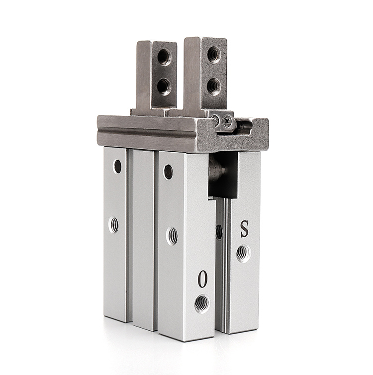 定制气动手指气缸mhzl2机械手小型平行夹爪mhz216d10d20d25d32d40ds