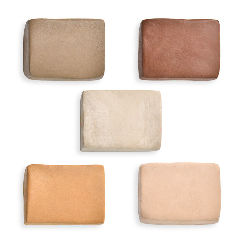 diy泥塑黏土免烧烤陶土软陶泥工具套装灰陶泥350g4包工具彩绘收纳盒