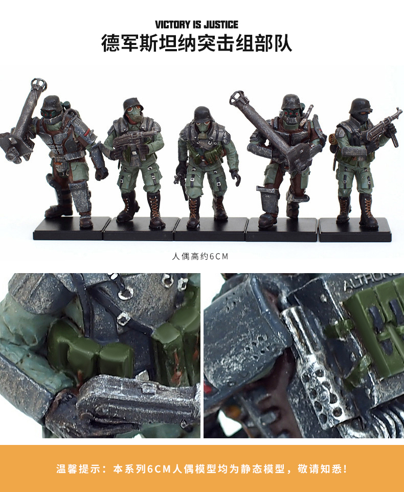 暗源兵人cia joytoy暗源二战德军美军毁灭机甲 特种兵变形机器人拼装