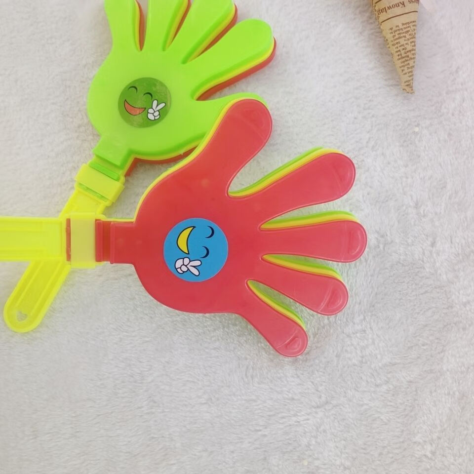 鼓掌拍手器加厚30cm大号小手拍拍玩具巴掌拍塑料手掌拍掌拍 24厘米情