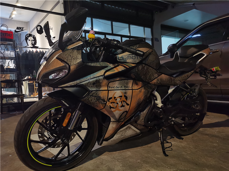 定制春风250sr版画定制250sr全车贴花装饰赛道个性贴膜贴画改装贴纸