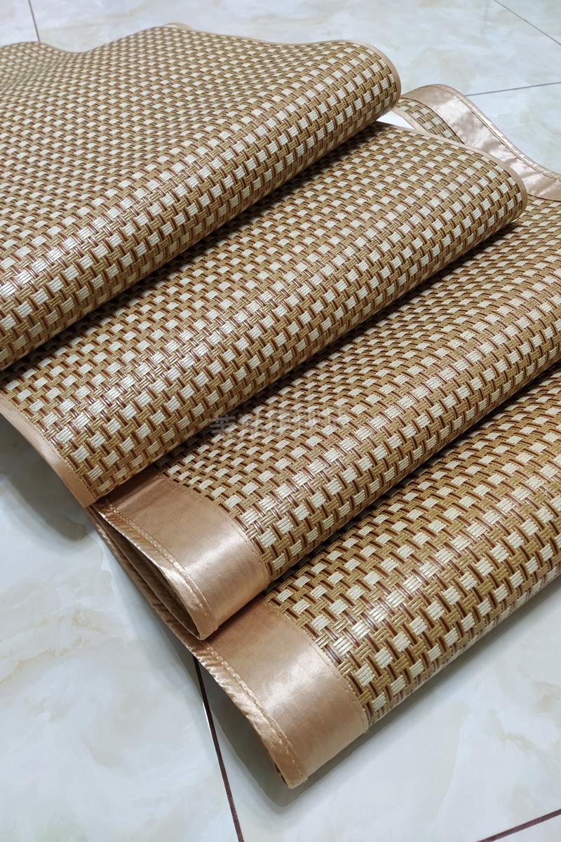 2022新款冰丝凉席坐垫沙发垫夏季长椅双面藤沙发席子四季通用冰丝面藤