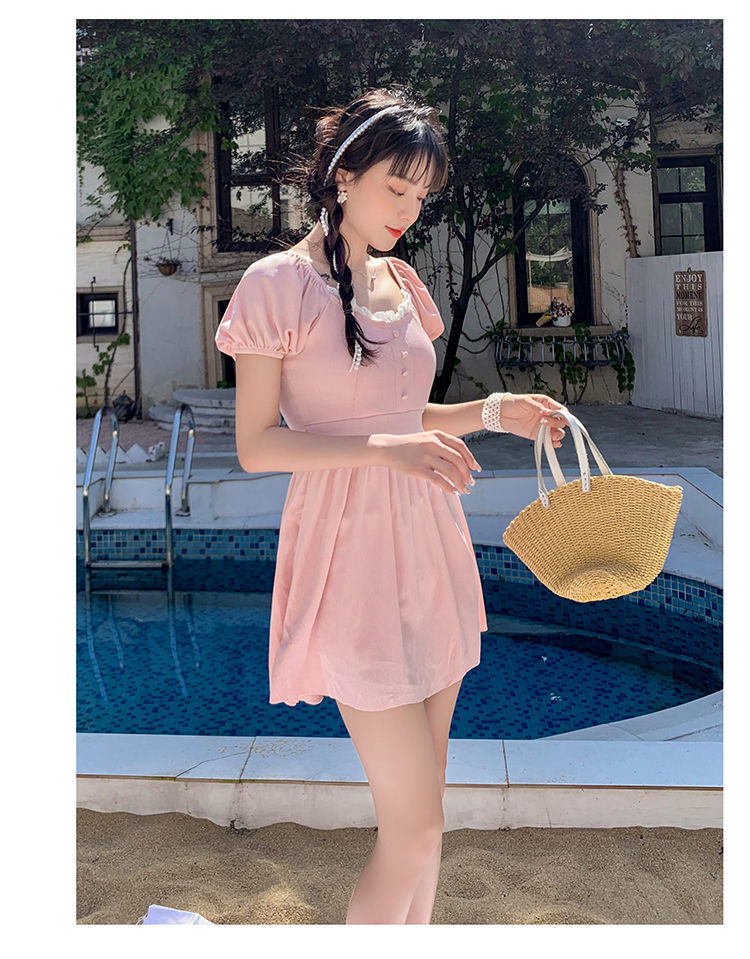 超仙经典黑色显瘦洗澡服16岁12岁闺蜜女土xl110125斤闺蜜聚拢女士不闷