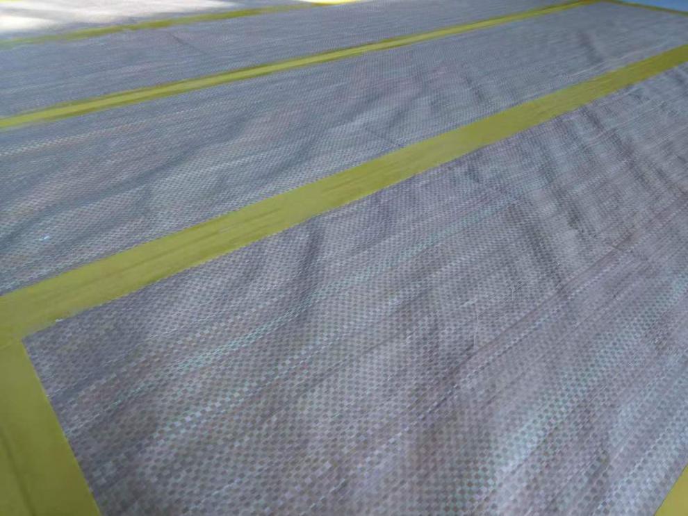 布瓷砖防护木地板防水防潮膜锐衡绿2米宽编织布防水膜50平每卷胶带