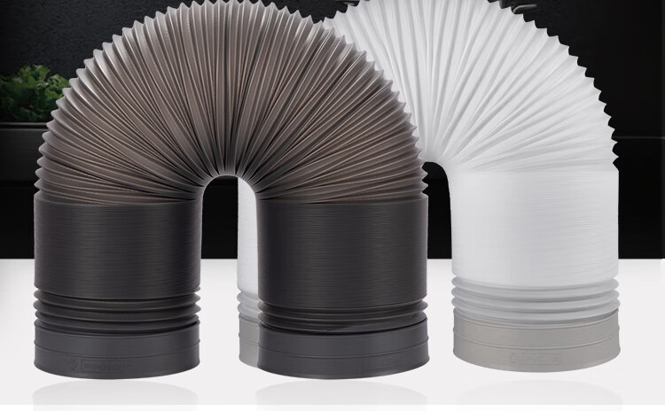 批厨房抽油烟机塑料胶管排烟软管通风管道排风管100180排气管6米加厚