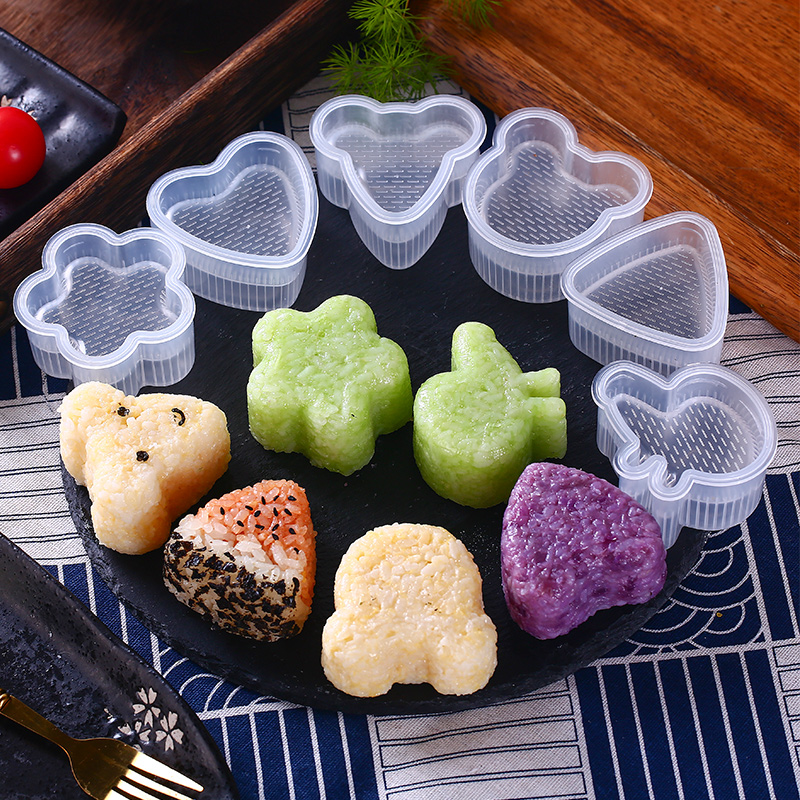 饭团模具儿童卡通米饭造型便当宝宝吃饭创意寿司摇摇乐 饭团包装袋20