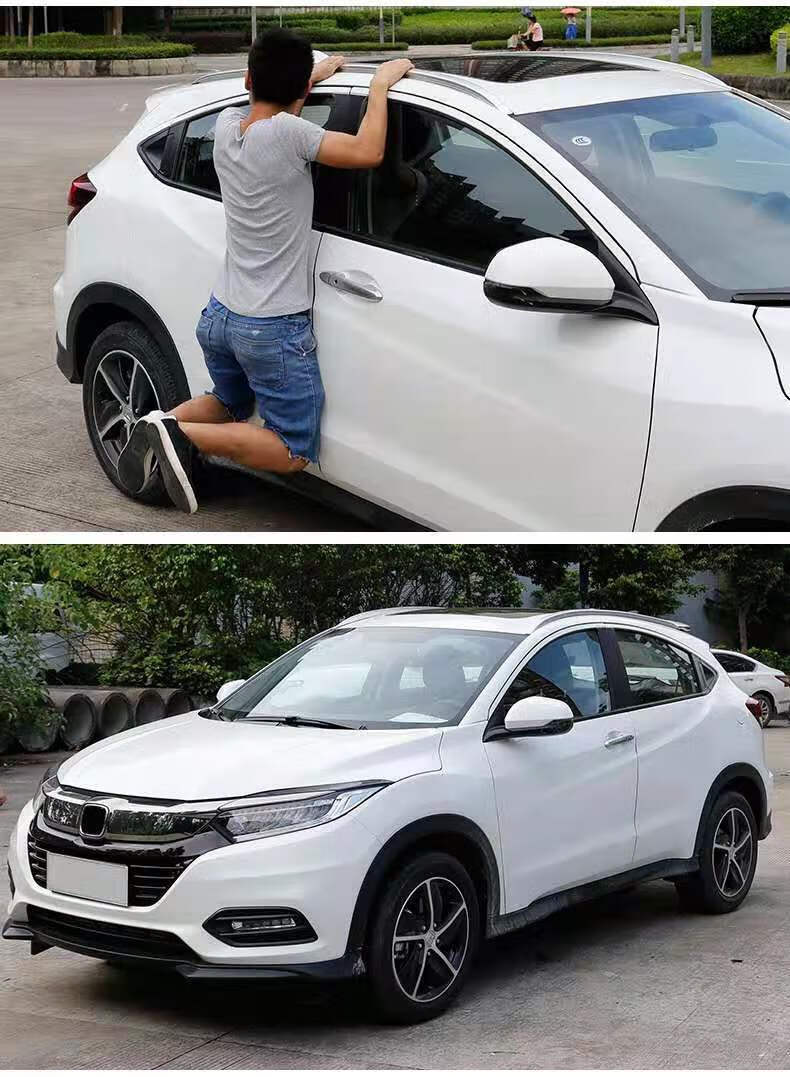 本田缤智xrv免打孔行李架缤智xrv改装专用车行李架 abs粘贴 缤智